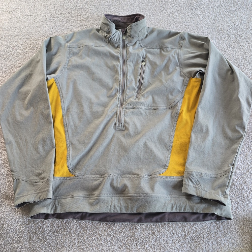 The North Face Apex Flight Series 1/4 Zip Pullover Lightweight Jacket Green‎ L
